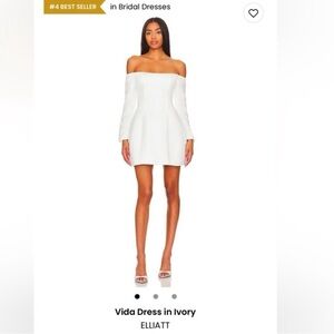 Revolve Elliatt Vida dress ivory medium